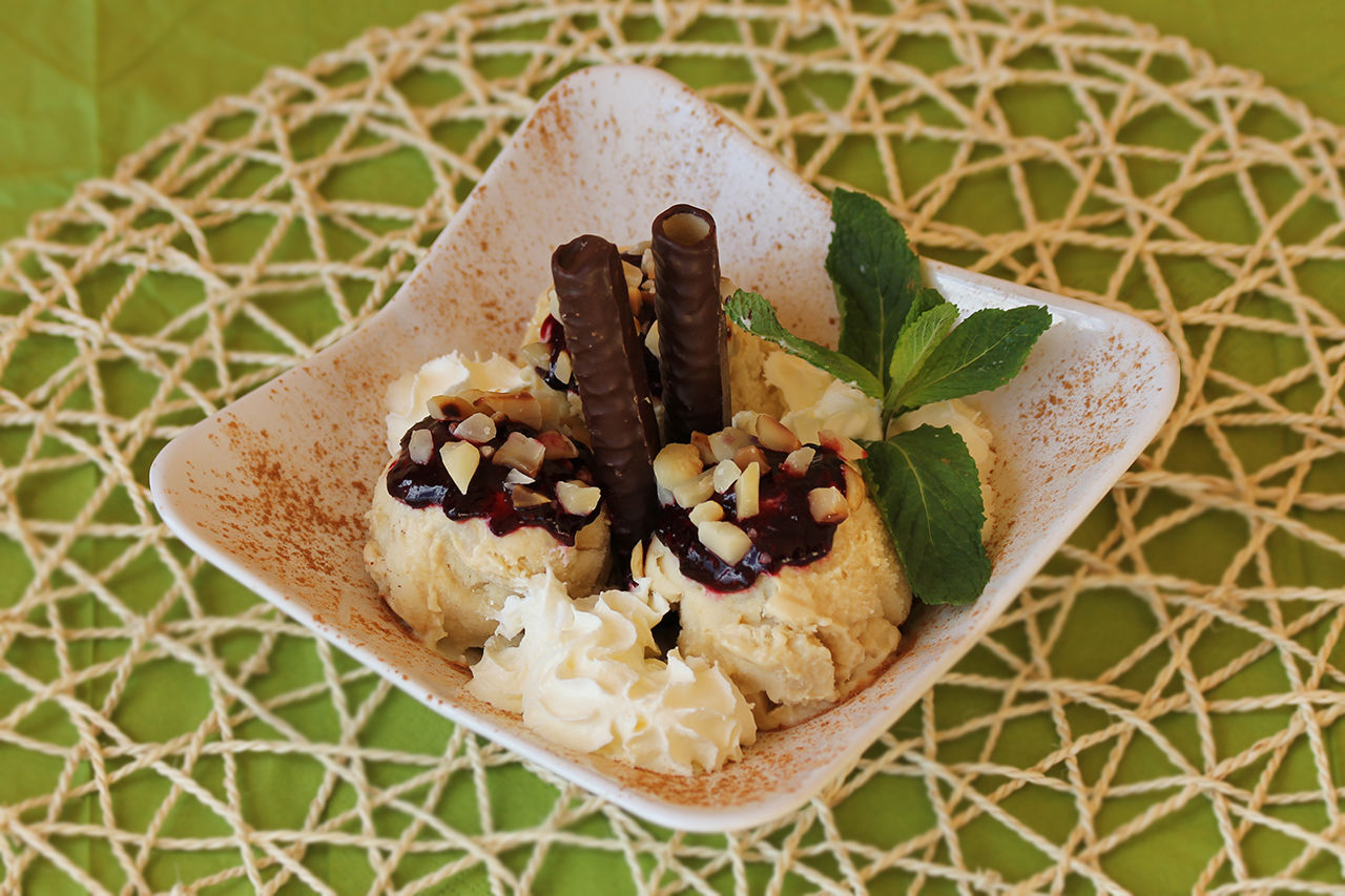 DIY Macadamia-Honig-Creme-EIS selber machen
