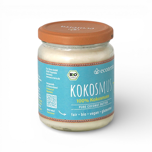 Bio Kokosnussmus, 100% Kokosnuss, fair gehandelt - 250 g
