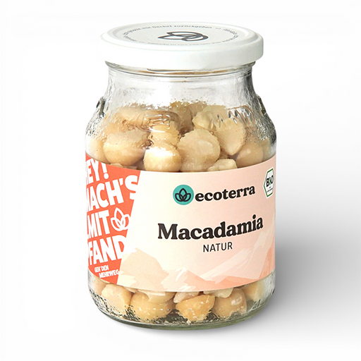 Bio Macadamia natur, fair gehandelt - 250 g | inkl. 15ct Pfand
