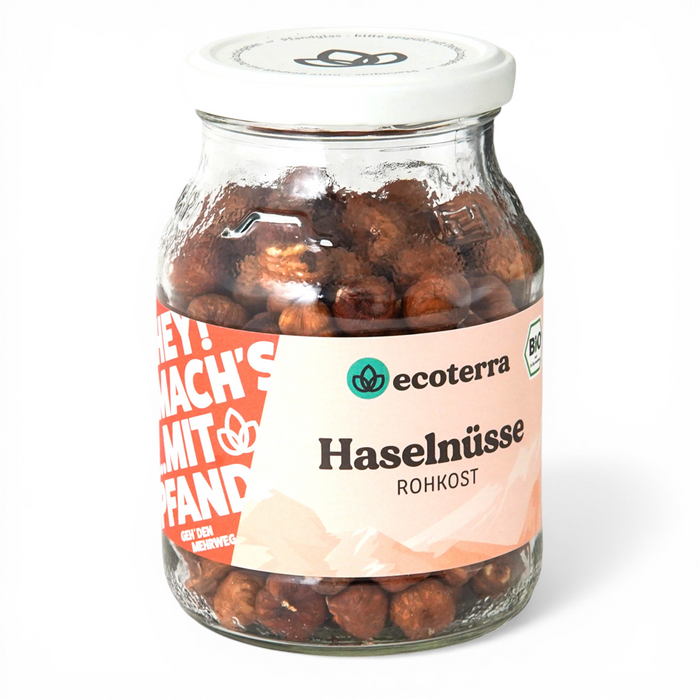 Bio Haselnüsse naturbelassen - 250 g | inkl. 15ct Pfand