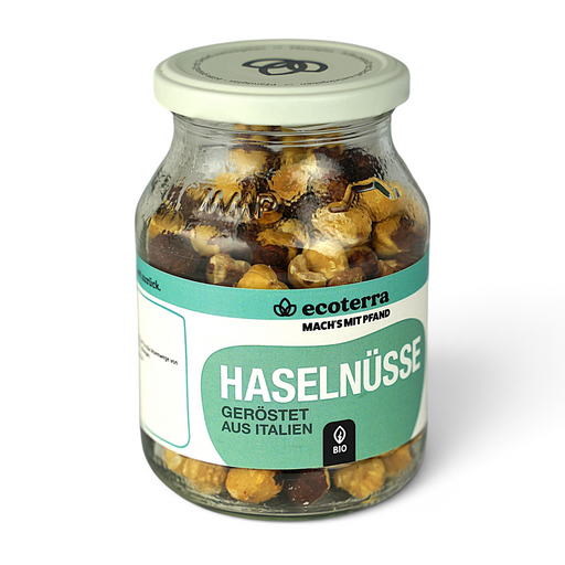 Bio Haselnüsse geröstet aus Italien - 220 g | inkl. 15ct Pfand