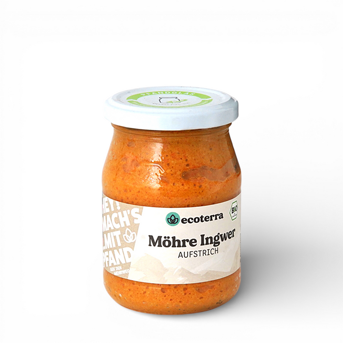 Bio Möhren-Ingwer Aufstrich - 250 g | inkl. 15ct Pfand