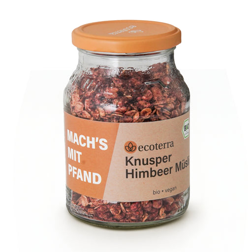 Bio Knusper Himbeer Müsli - 200 g | inkl. 15ct Pfand