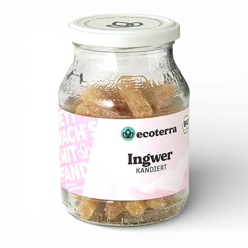 Bio Ingwer kandiert - 200 g | inkl. 15ct Pfand