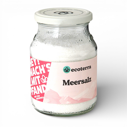 Meersalz naturbelassen - 550 g | inkl. 15ct Pfand