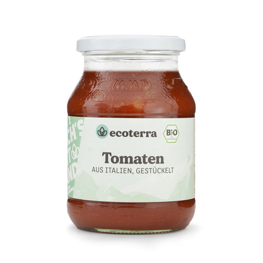 Bio Tomaten aus Italien, gestückelt - 500 g | inkl. 15ct Pfand