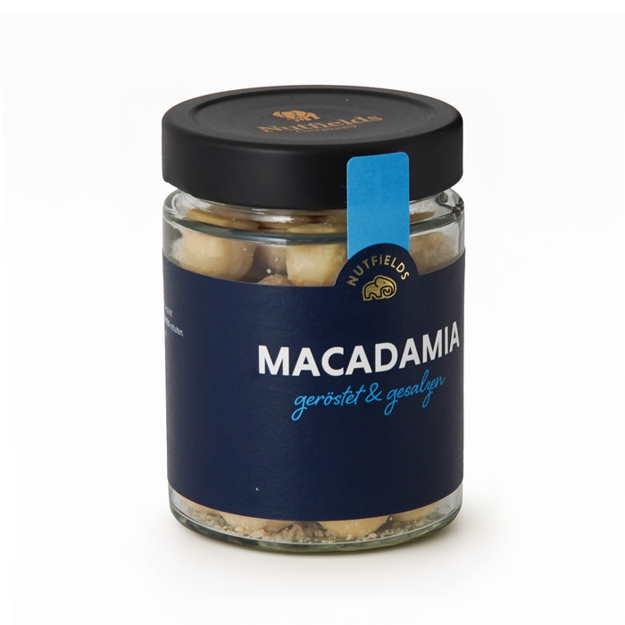 Nutfields Macadamia, geröstet & gesalzen - 125 g