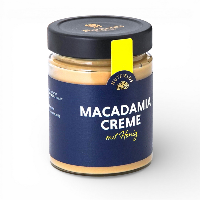 Nutfields Macadamia Honig Creme, 50% Macadamianüsse