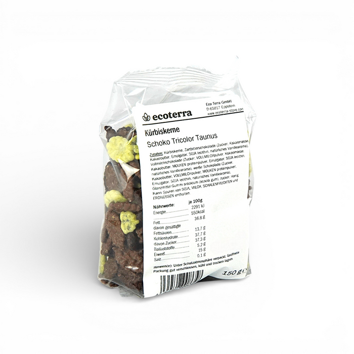 Kürbiskerne Schoko Tricolor Taunus - 150 g