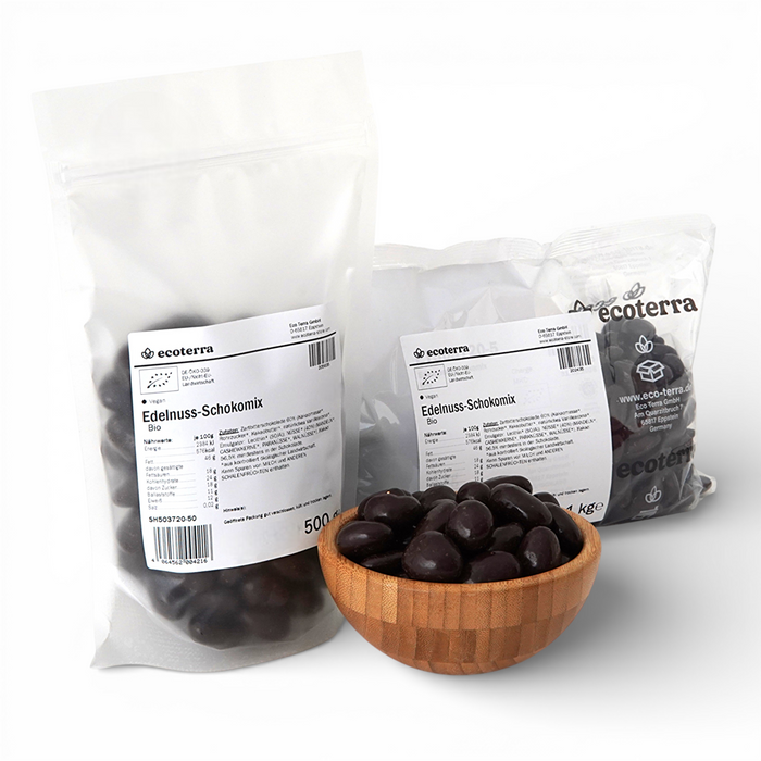 Bio Edelnuss-Mix schokoliert